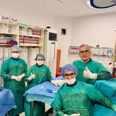 Başarılı işlem sonrası mutluluk.